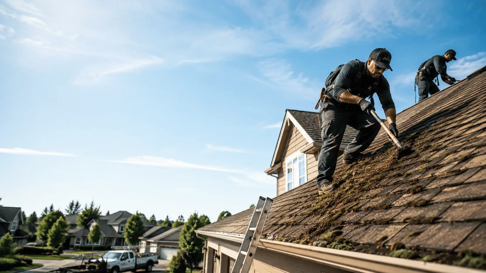 Roof Moss Removal in Dewey, OK near me